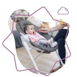 Badabulle Transat En Hauteur Compact'up -Bébé Produits Boutique 3661276159471 3661276159471 8BaseMedia 550Wx550H