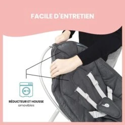 BabyMoov Balancelle Swoon Touch + Adaptateur & Télécommande -Bébé Produits Boutique 3661276169142 3661276169142 7BaseMedia 550Wx550H