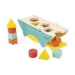 Janod Boîte à Formes Crocodile Tropik -Bébé Produits Boutique 3700217382674 3700217382674 5BaseMedia 550Wx550H