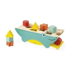 Janod Boîte à Formes Crocodile Tropik -Bébé Produits Boutique 3700217382674 3700217382674 6BaseMedia 550Wx550H
