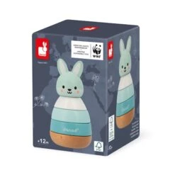 Janod Empilable Lapin -Bébé Produits Boutique 550Wx550H 3700217386535 3
