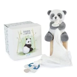 UNICEF Panda Avec Doudou Attache-sucette