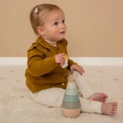 Little Dutch Tour D'anneaux à Empiler Oie -Bébé Produits Boutique 8713291770737 8713291770737 3BaseMedia 550Wx550H