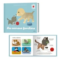 Milan Livre D'éveil Les Animaux Familiers