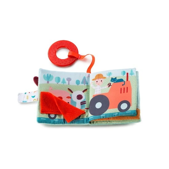 Lilliputiens Livre Tissu Imagier Ferme 2 Lilliputiens Livre Tissu Imagier Ferme – Image 2