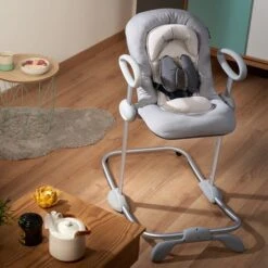 Beaba Transat Up & Down III -Bébé Produits Boutique beabatransatheathergrey 3384349150204 5BaseMedia 550Wx550H