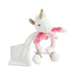 Hochet Avec Doudou Lucie La Licorne