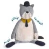 Moulin Roty Peluche Chat Géant Fernand Les Moustaches